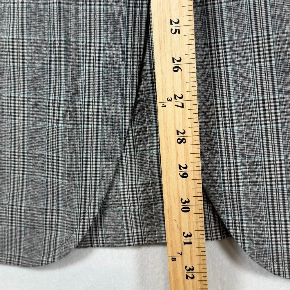 Polo Ralph Lauren 44R Made in Italy 100% Cotton Men's Gray Plaid Blazer